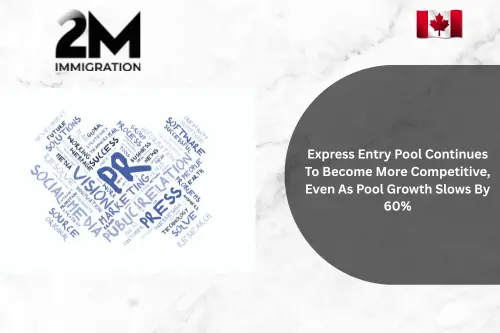 Express Entry Pool Continues To Become More Competitive, Even As Pool Growth Slows By 60%